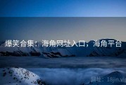 爆笑合集：海角网址入口，海角平台